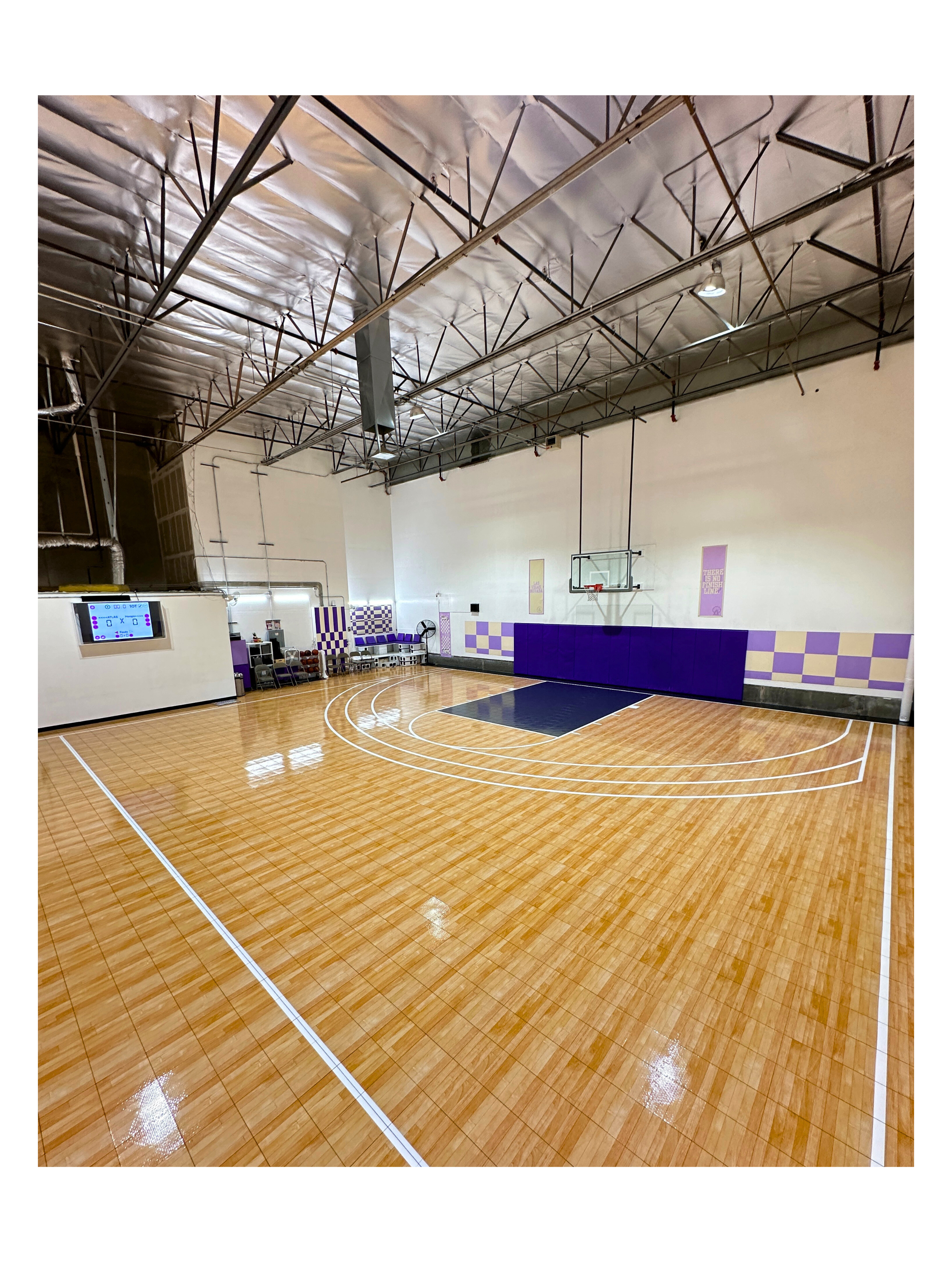 taro side half court in use