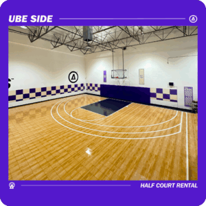 ube side | half court rental