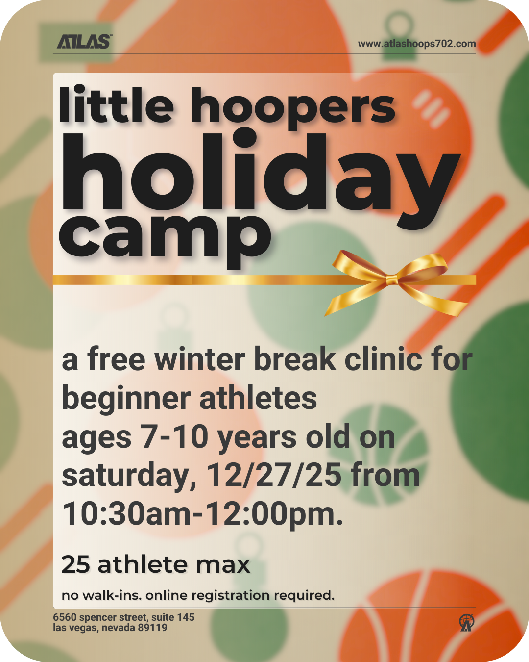 1.1. 12.27.25 | Beginner Level | 7-10 Years Old