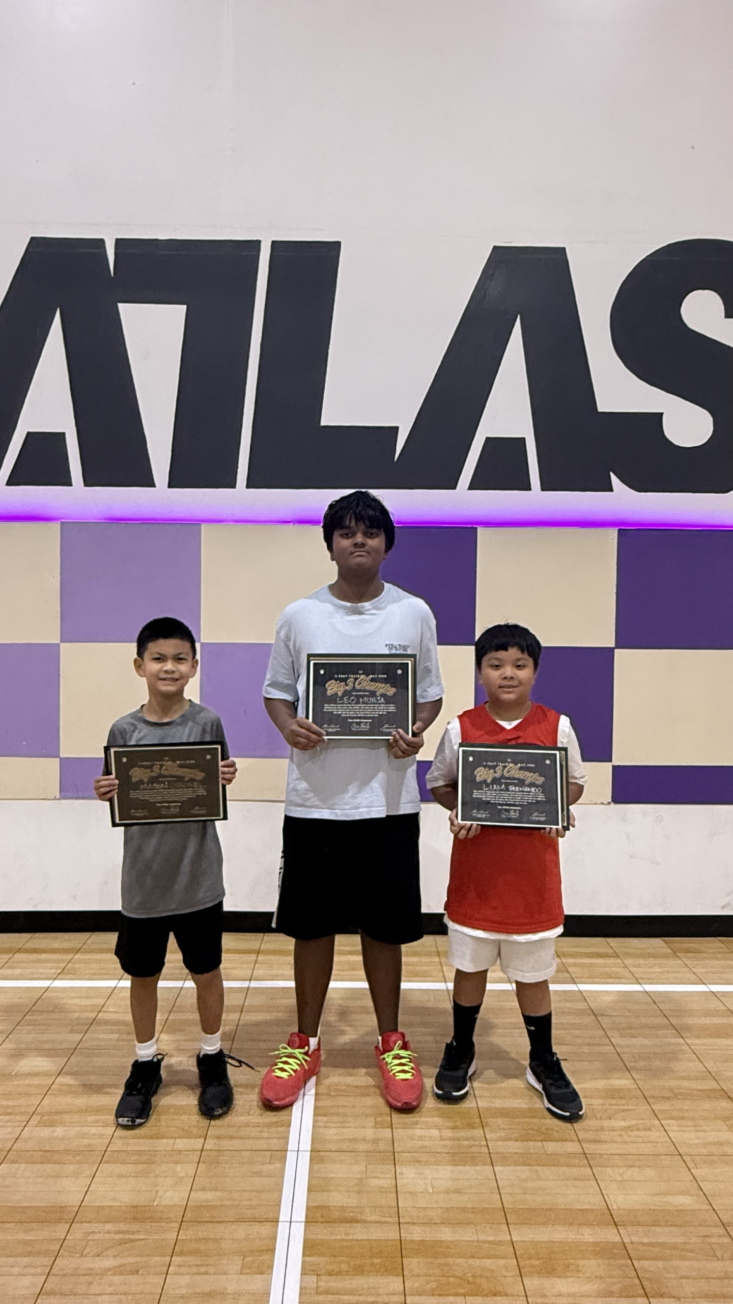 Mason, Leo and Liam — Big 3, 3v3 Champions