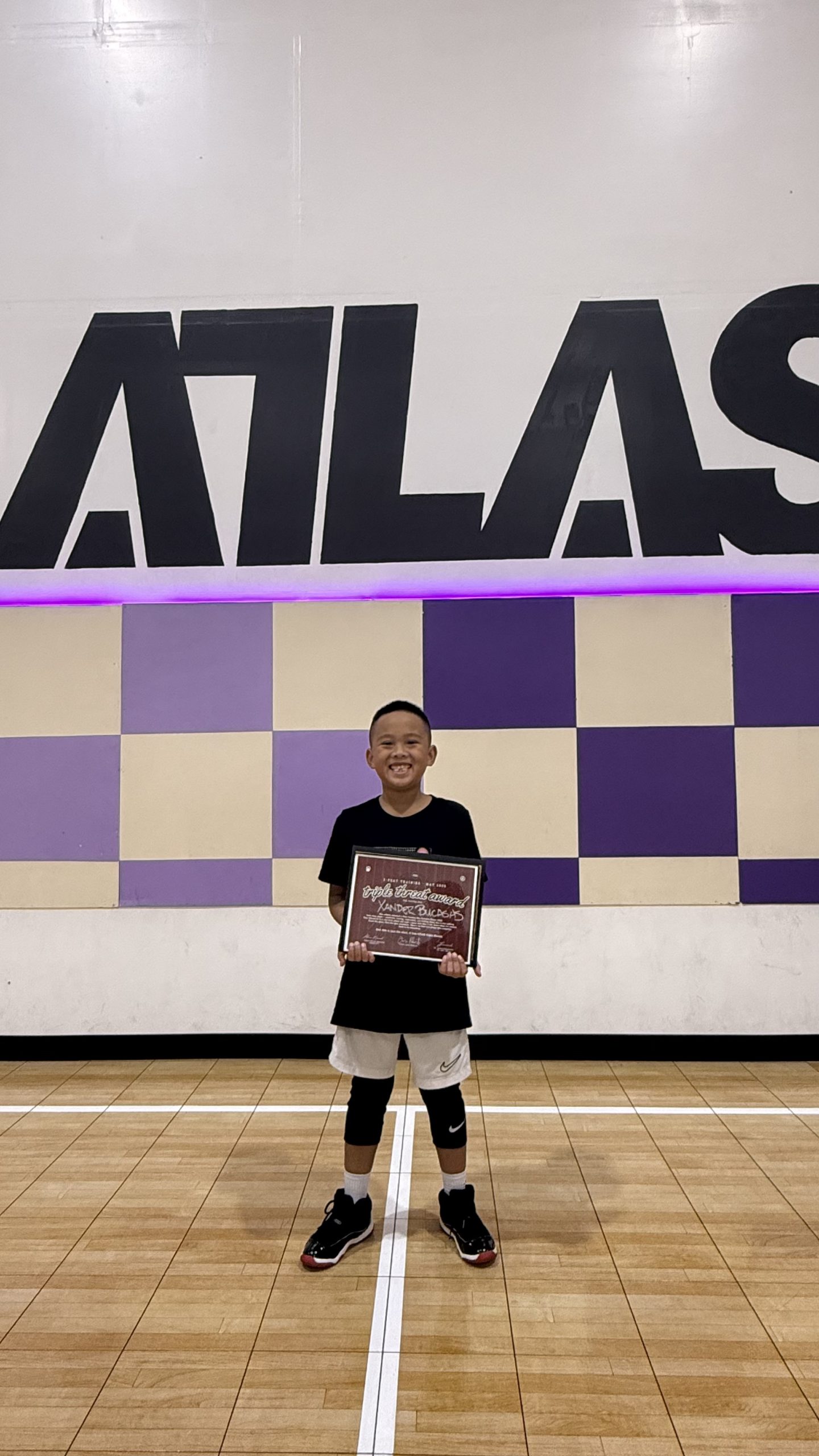Xander B., 3-Peat Training Triple Double