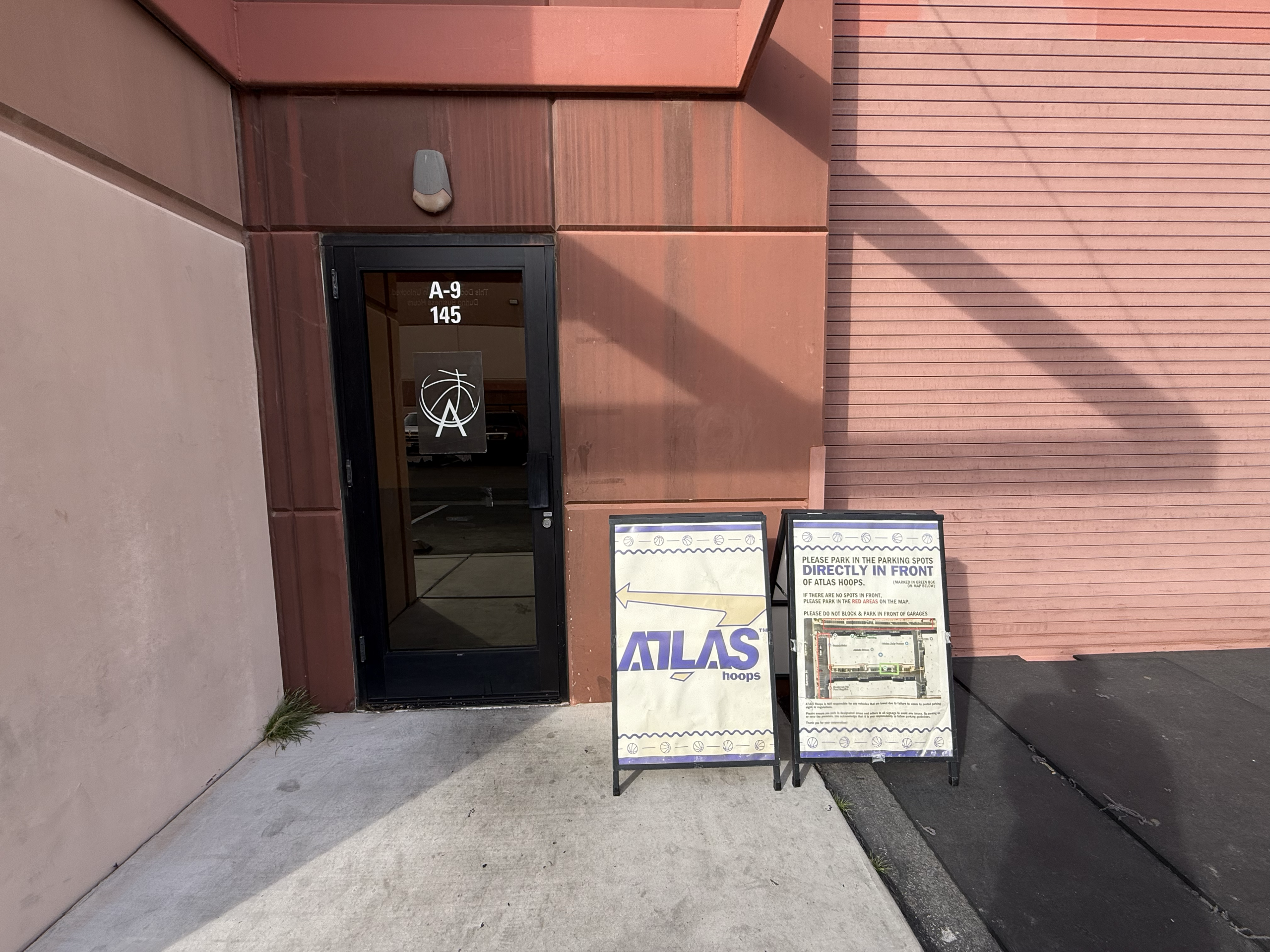 ATLAS Hoops building exterior, 6560 spencer street